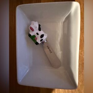 Boska Cheese Knife with Cow Design